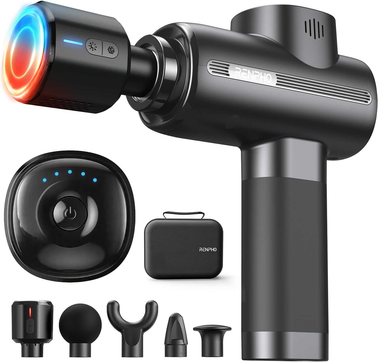 RENPHO Active Thermacool Massage Gun - gambar 1